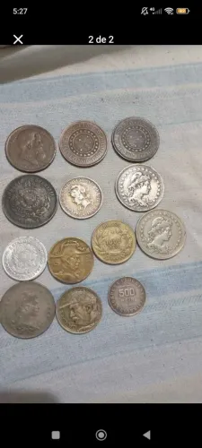 Moedas Antigas do Brasil - Coleção
