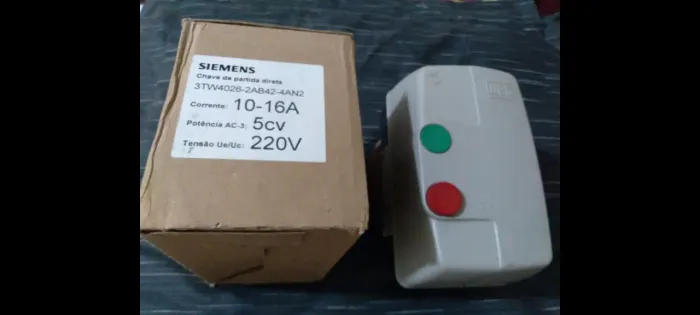 OPORTUNIDADE ÚNICA - CHAVE PARTIDA DIRETA DE BOMBA D'ÁGUA NOVA