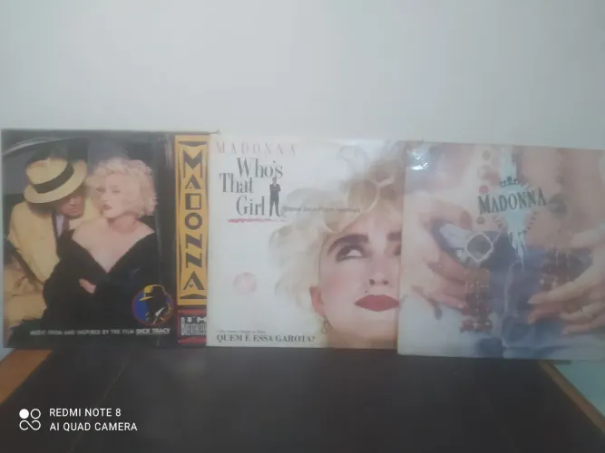 Madonna 3 Discos para sua coleção