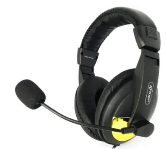 Fone de Ouvido Headset Gamer Knup KP-320 para PC e Notebook Com Microfone 