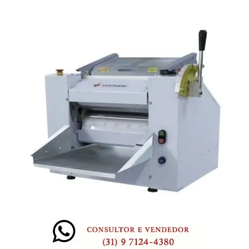 Cilindro Laminador de Mesa Bandeja Inox Venâncio 39cm