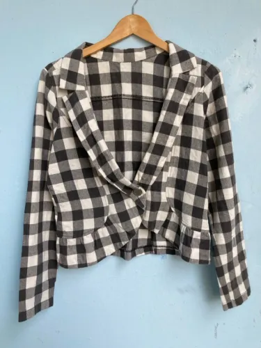 Terno Feminino Xadrez, Tam M