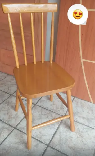 Cadeiras de Madeira Maciça Tatajuba!