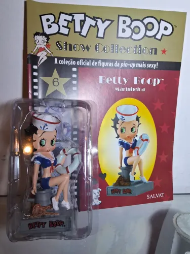 Betty Boop Marinheira - Figura Colecionável