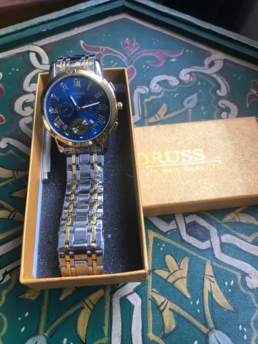 Relógio Oruss 1853 Aço em 2 Tons....Unico...Novo Oferta