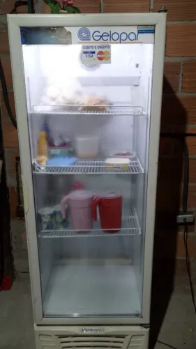 GELADEIRA DE BAR, 500 LITROS, BRANCA, MARCA:GELOPAR, POUCO TEMPO DE USO, JARDIM CATARINA