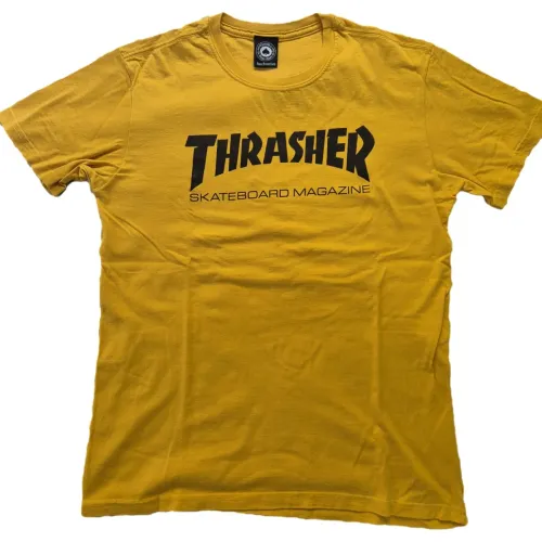 Camiseta Thrasher Magazine Original Amarela