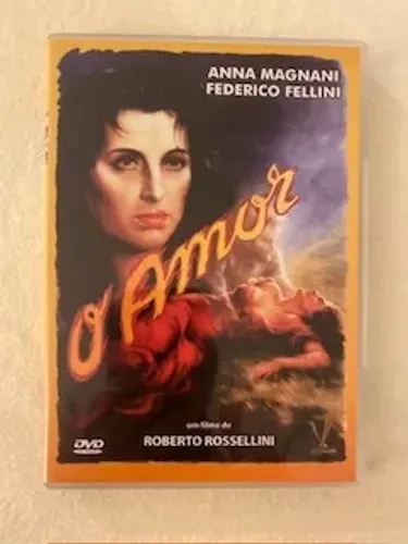 DVD Versátil: O Amor (Direção Roberto Rossellini/Com Anna Magnani e Federico Fellini) 