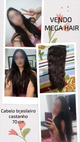 Mega Hair - 70 CM - Fita Adesiva