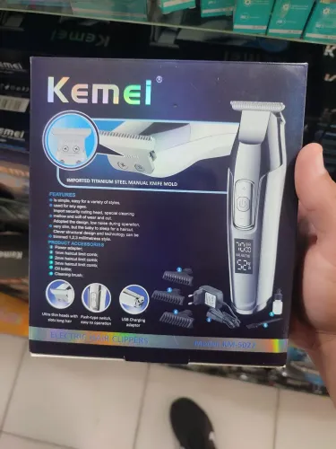 Máquinas de corte e acabamento profissional Kemei KM-5027 - Novo