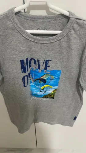 Camisa Alphabeto TAM 10-12 anos