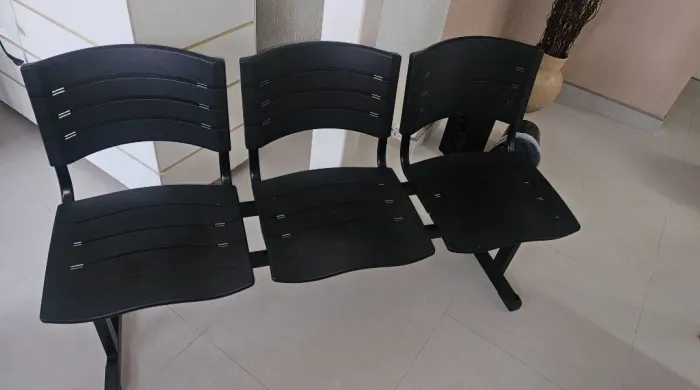 Cadeiras de recepção