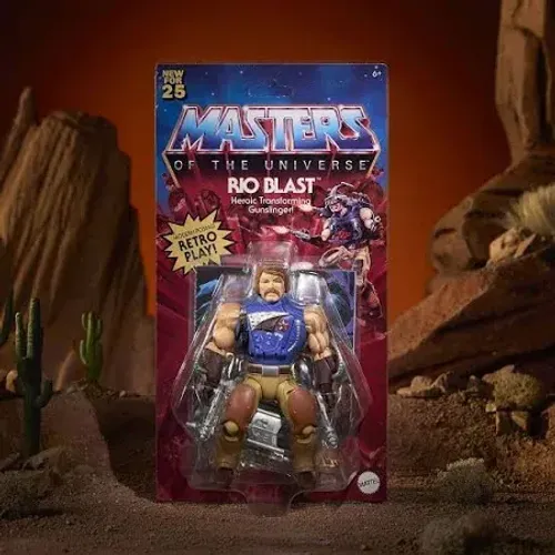 Masters of the Universe Origins Rio Blast 2025 - novo pronta entrega