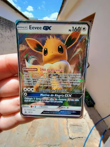 Carta Pokémon Eevee GX Promo Original Copag