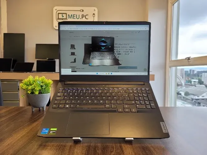Notebook Lenovo IdeaPad Gaming 3 11ª Geração | GTX 1650 | 512GB SSD | 16GB DDR4 | 15.6"