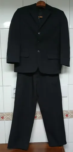 Terno Infantil Dorinhos Preto Tamanho 8
