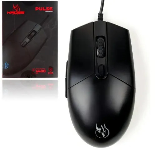 Mouse Gamer com Fio 6.400 DPI, Led RGB, 6 Botões - Kross Pulse em São Luís ma