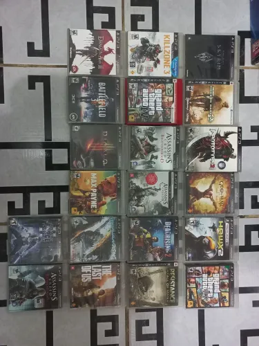 Conjunto de jogos de PS3