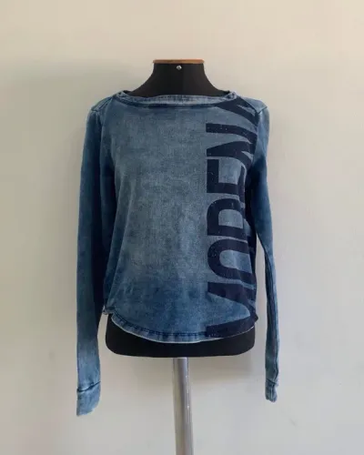 Blusa Jeans - Morena Rosa P (cod 599)