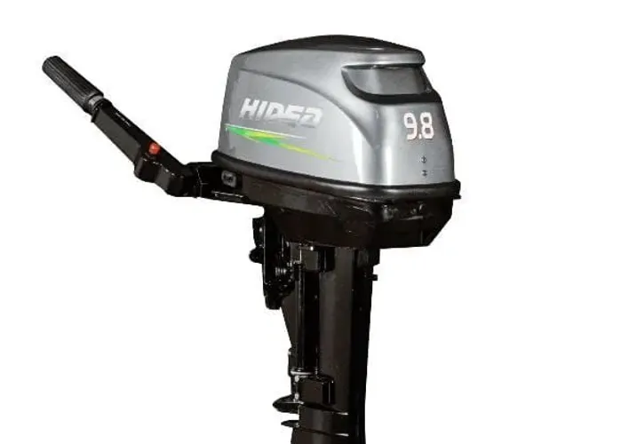 HIDEA 9.8HP Partida Manual MANCHE RABETA LONGA 2TEMPOS- Motor de popa 