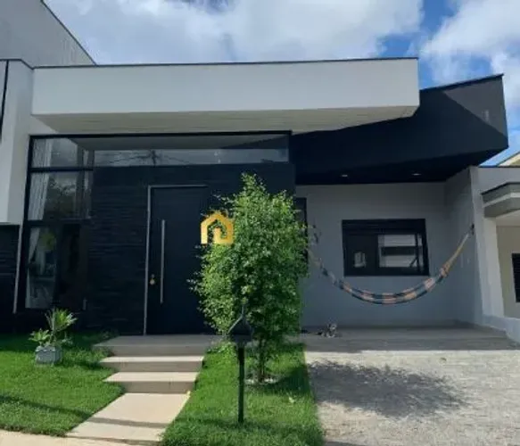 Condomínio Terras de São Francisco - Casa Térrea Moderna no Condomínio Terras de São Franc