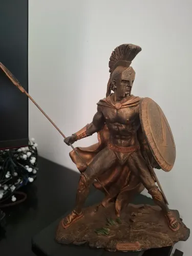 Estátua decorativa Leonidas