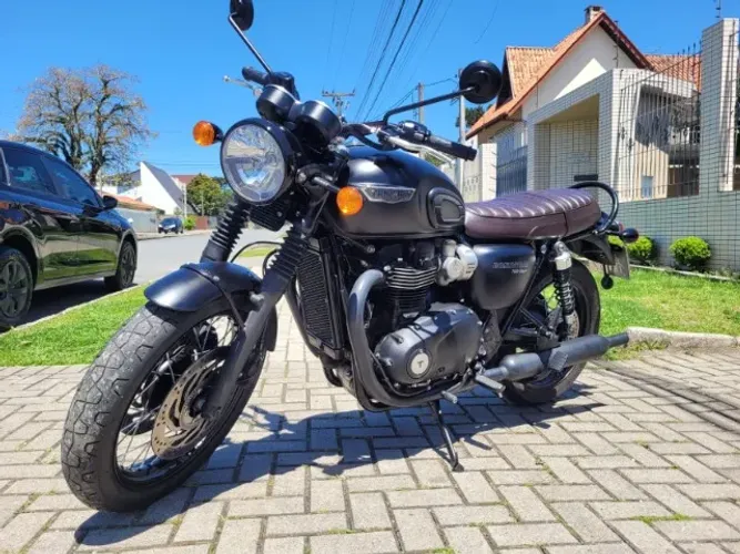 Triumph Bonneville T120 Black 2020 Baixo km