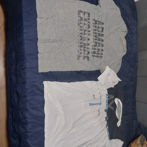 Camisetas Armani Exchange - Cinza e Branca