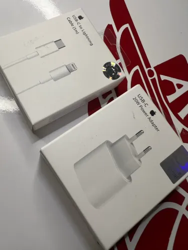 Carregador de IPhone Turbo Carga rápida completo kit fonte e cabo