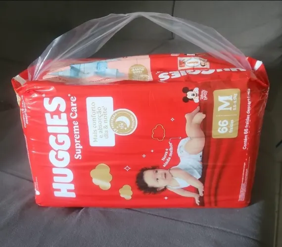 Fralda Huggies Supreme care 
