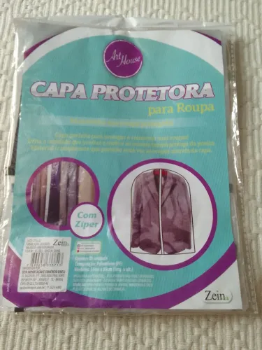 Kit de 7 unidades de Capa protetora para roupa