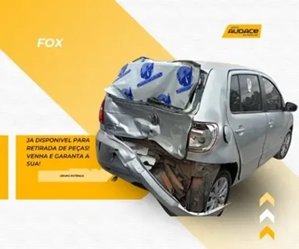 Sucata Fox. Ja disponivel para retiradas de peças!