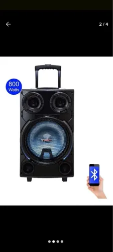 Caixa de Som TRC 800 Watts Bluetooth