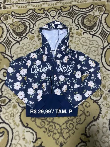 (2 peças por R$ 49,99) Moletom Código Girls