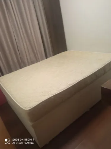 Cama Box baú Casal com Colchão