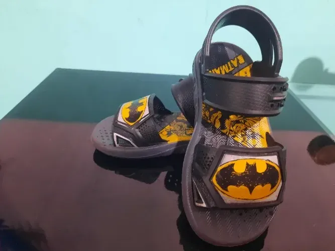 Sandália Infantil Batman - Tamanho: 26/27
