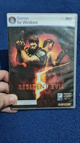 Resident EVIL 5 PC DVD-ROM Original usado com detalhes