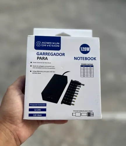 Carregador universal Notebook- ENTREGA A DOMICÍLIO 