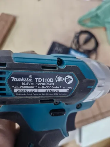 Parafusadeira makita 12v