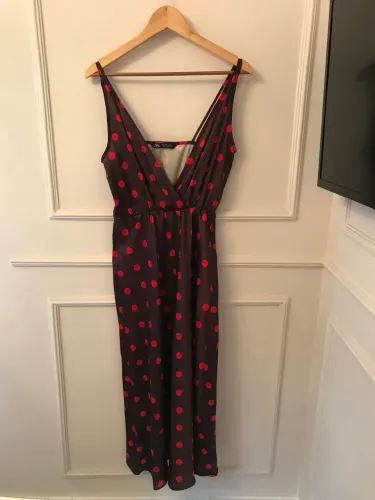 Vestido poá Zara