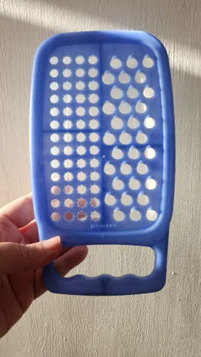 Ralador de alimentos com pote plastico cozinha Nitron
