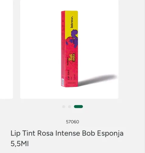 Lip Tint Rosa Bob esponja