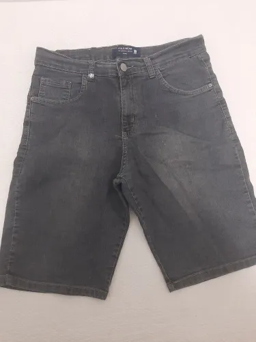 Short Jeans preto PoloWear tamanho 42