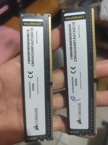 Memória ddr4 2x4=8gb