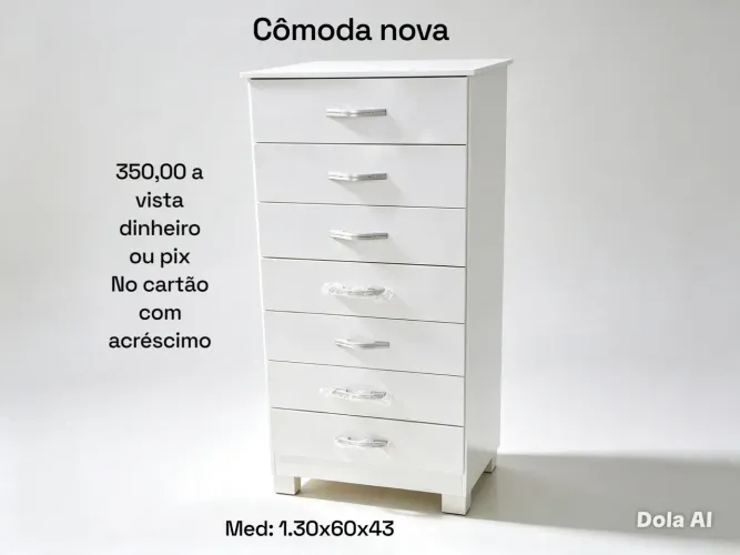 Cômoda nova 