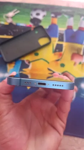 iPhone 13 Azul 128GB - Bateria 75% - Tudo Funcionando