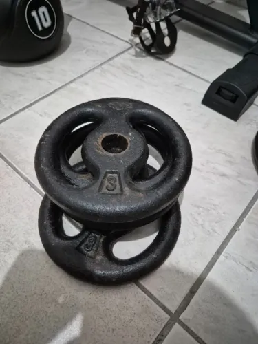 Anilhas de Ferro Fundido - 44 kg