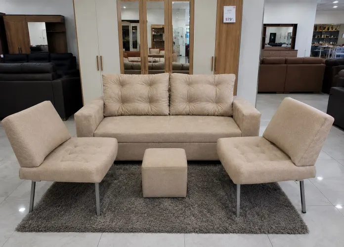 Sofá com Poltronas Pronta Entrega