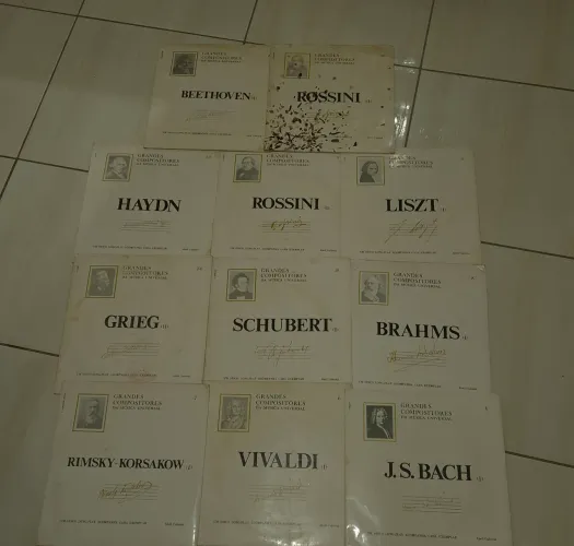LPs grandes compositores da música universal 