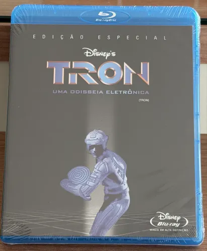 Blu-Ray Tron Uma Odisséia Eletrônica (original e lacrado)